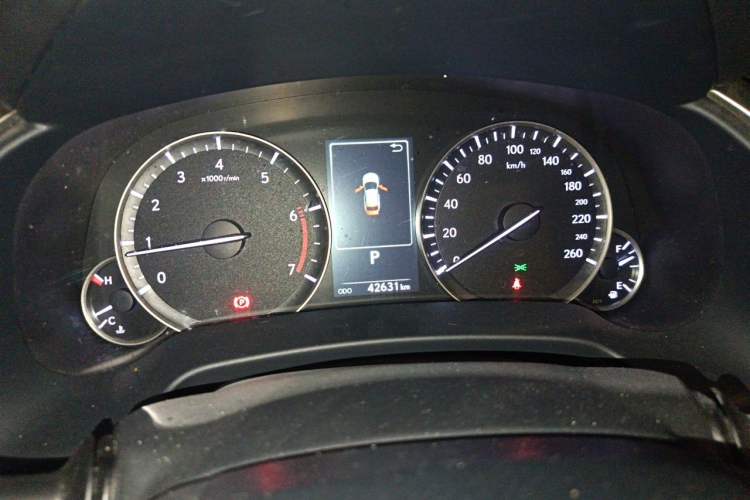 Used Lexus RX 2020 300 Two-Wheel Drive Elite Edition China VI Standard Instrument Cluster