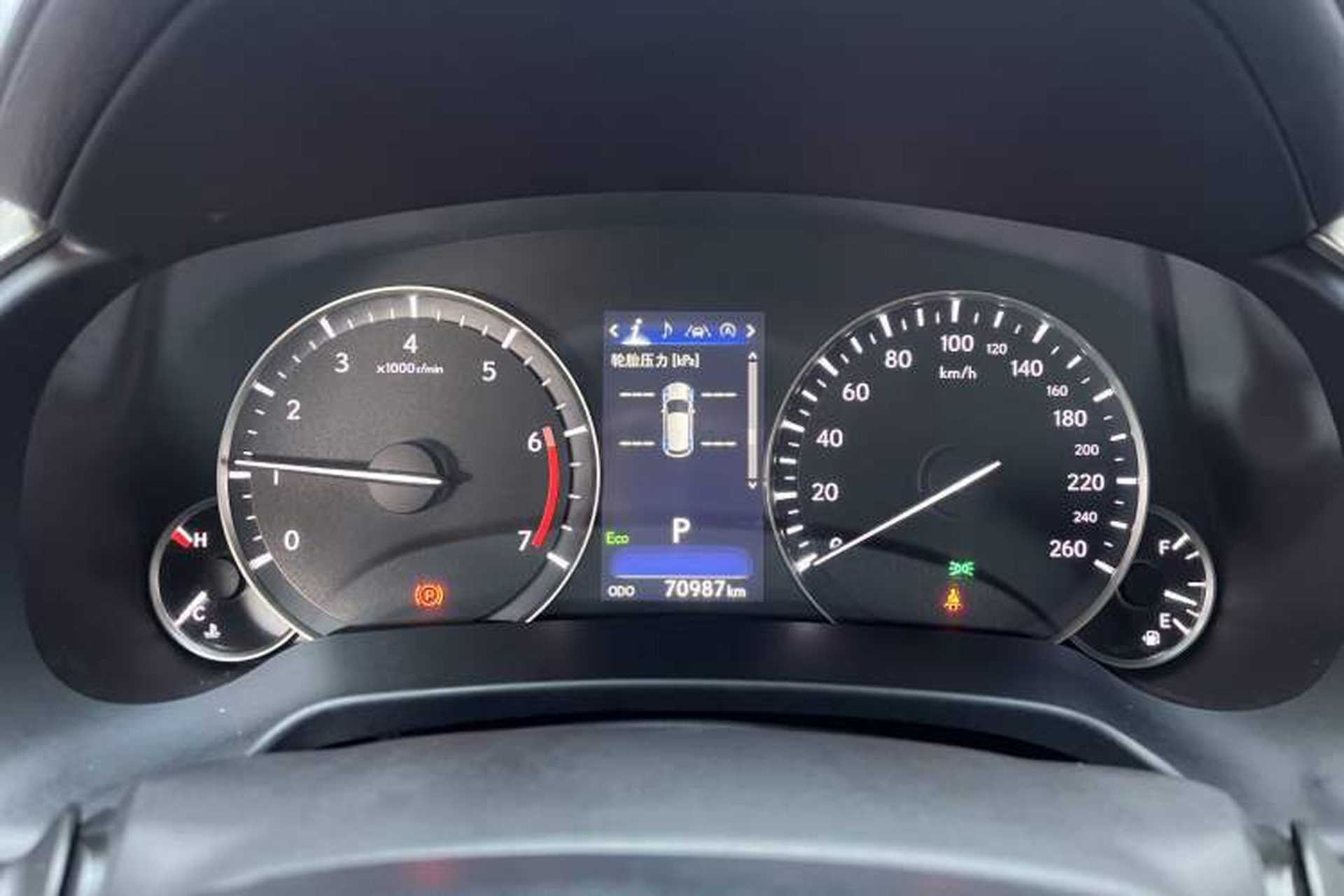 Used Lexus RX 2020 Facelifted 300 4x4 Elegant Edition Odometer Close Up