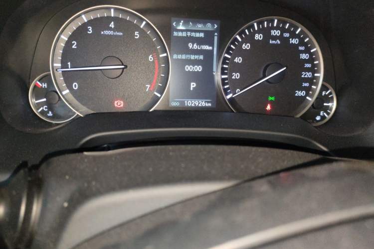 Used Lexus RX 2020 300 Two-Wheel Drive Elite Version China V Standard Odometer Close Up