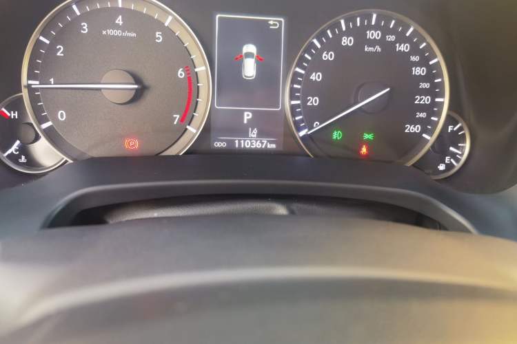 Used Lexus RX 2020 300 4x4 Elegant Edition China VI Odometer Close Up
