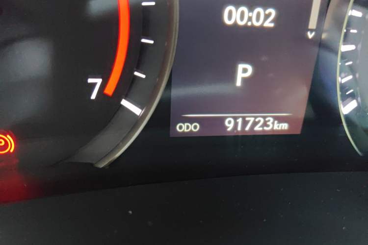 Used Lexus RX 2020 Revised Version 300 Two-Wheel Drive Comfort Edition Odometer Close Up