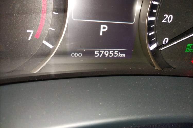 Used Lexus RX 2020 Facelifted 300 4x4 Elegant Edition Odometer Close Up