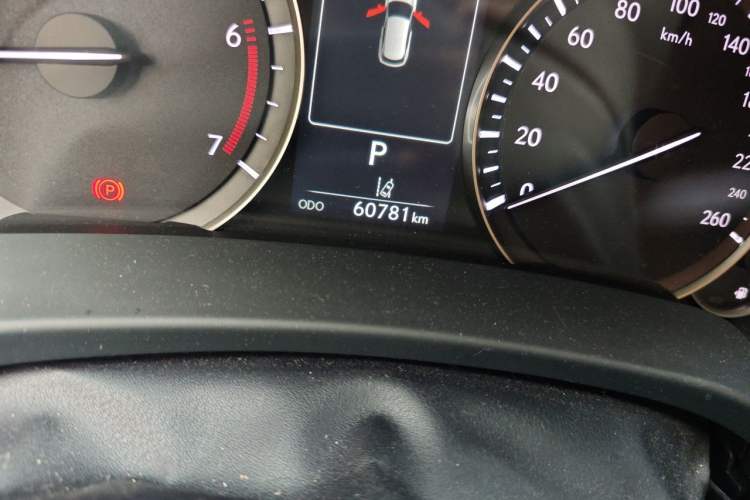 Used Lexus RX 2020 300 4x4 Elegant Edition China VI Odometer Close Up