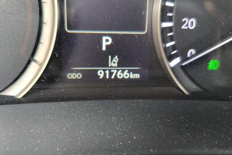 Used Lexus RX 2020 Revised Version 450h Four-Wheel Drive Elegant Edition Odometer Close Up