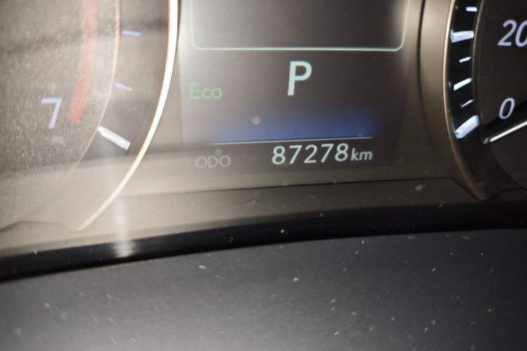 Used Lexus RX 2020 Facelifted 300 4x4 Elegant Edition Odometer Close Up