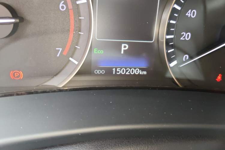 Used Lexus RX 2020 Revised Version 300 Two-Wheel Drive Elite Edition Odometer Close Up