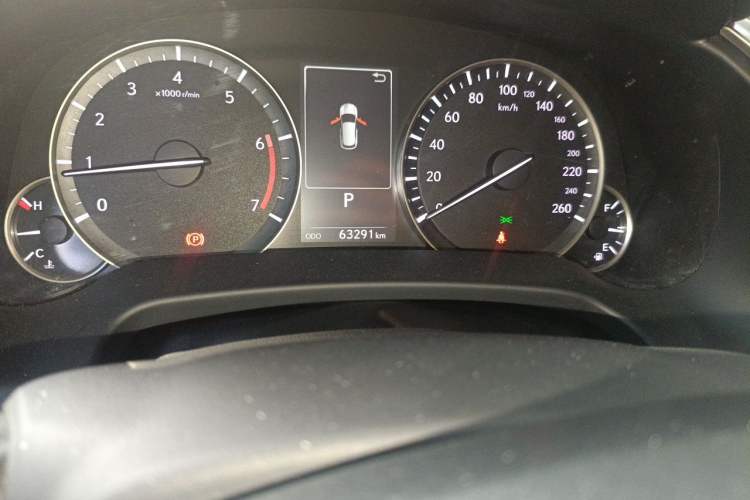 Used Lexus RX 2020 Facelifted 300 4x4 Elegant Edition Odometer Close Up