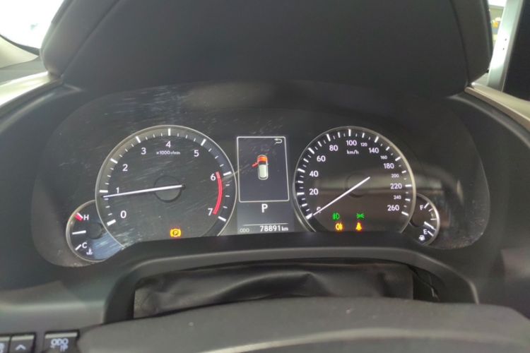 Used Lexus RX 2020 Facelifted 300 4x4 Elegant Edition Odometer Close Up