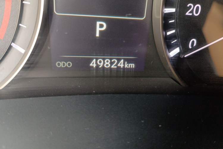 Used Lexus RX 2020 300 4x4 Elegant Edition China VI Odometer Close Up