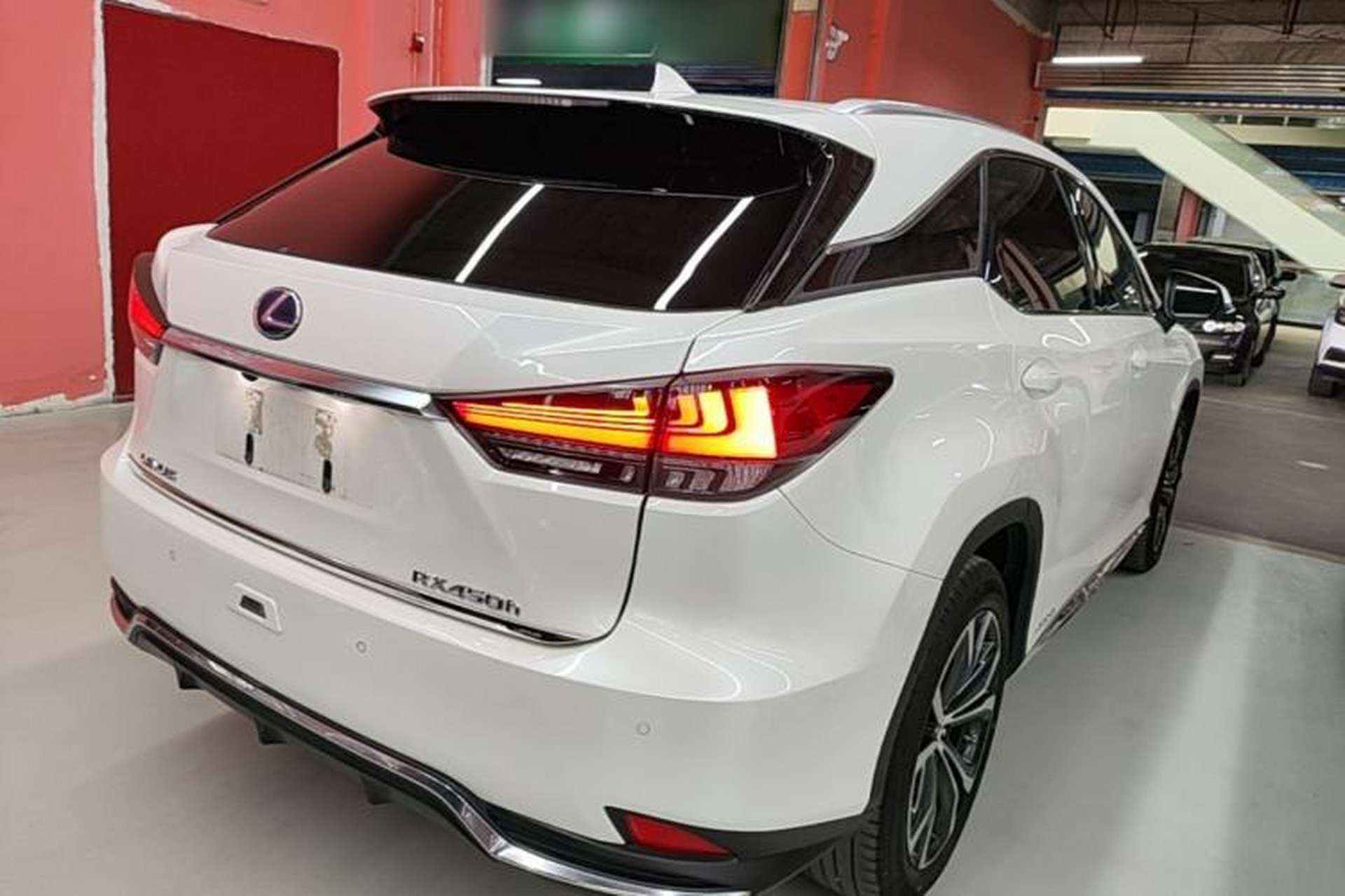 Used Lexus RX 2020 Revised Version 450h Four-Wheel Drive Elegant Edition Rear Right 45 Deg