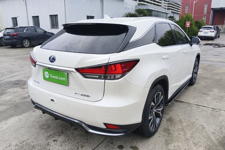 Used Lexus RX 2020 Revised Version 450h Four-Wheel Drive Elegant Edition Rear Right 45 Deg