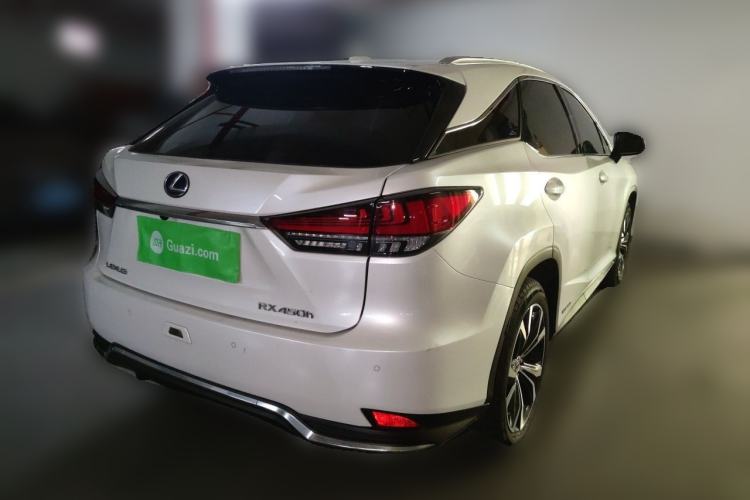 Used Lexus RX 2020 450h Four-Wheel Drive Elegant Edition China VI Standard Rear Right 45 Deg