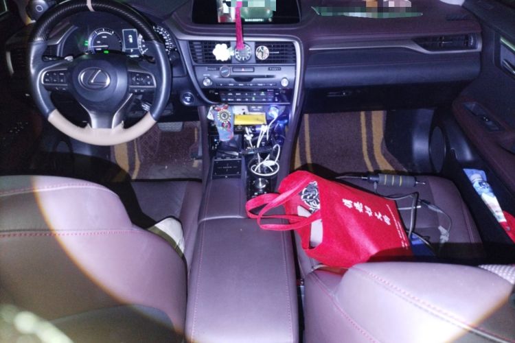 Used Lexus RX 2020 450h Four-Wheel Drive Elegant Edition China VI Standard Audio And AC Panel