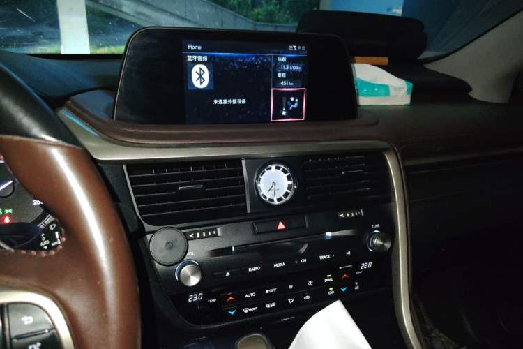 Used Lexus RX 2020 300 4x4 Elegant Edition China VI Audio And AC Panel