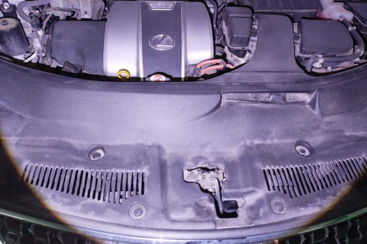Used Lexus RX 2020 450h Four-Wheel Drive Elegant Edition China VI Standard Engine Bay