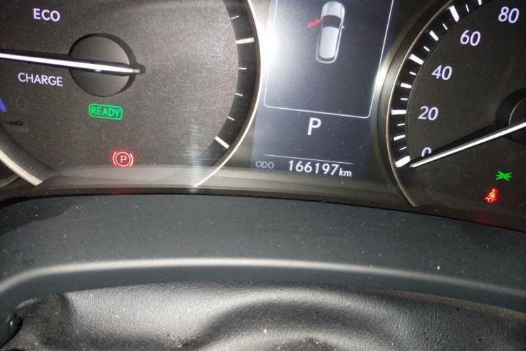 Used Lexus RX 2020 450h Four-Wheel Drive Elegant Edition China VI Standard Odometer Close Up