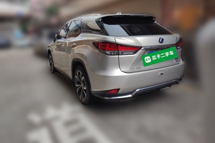 Used Lexus RX 2020 Revised Version 450h Four-Wheel Drive Elegant Edition Rear Left 45 Deg
