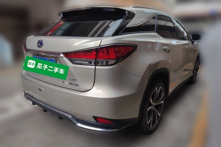 Used Lexus RX 2020 Revised Version 450h Four-Wheel Drive Elegant Edition Rear Right 45 Deg