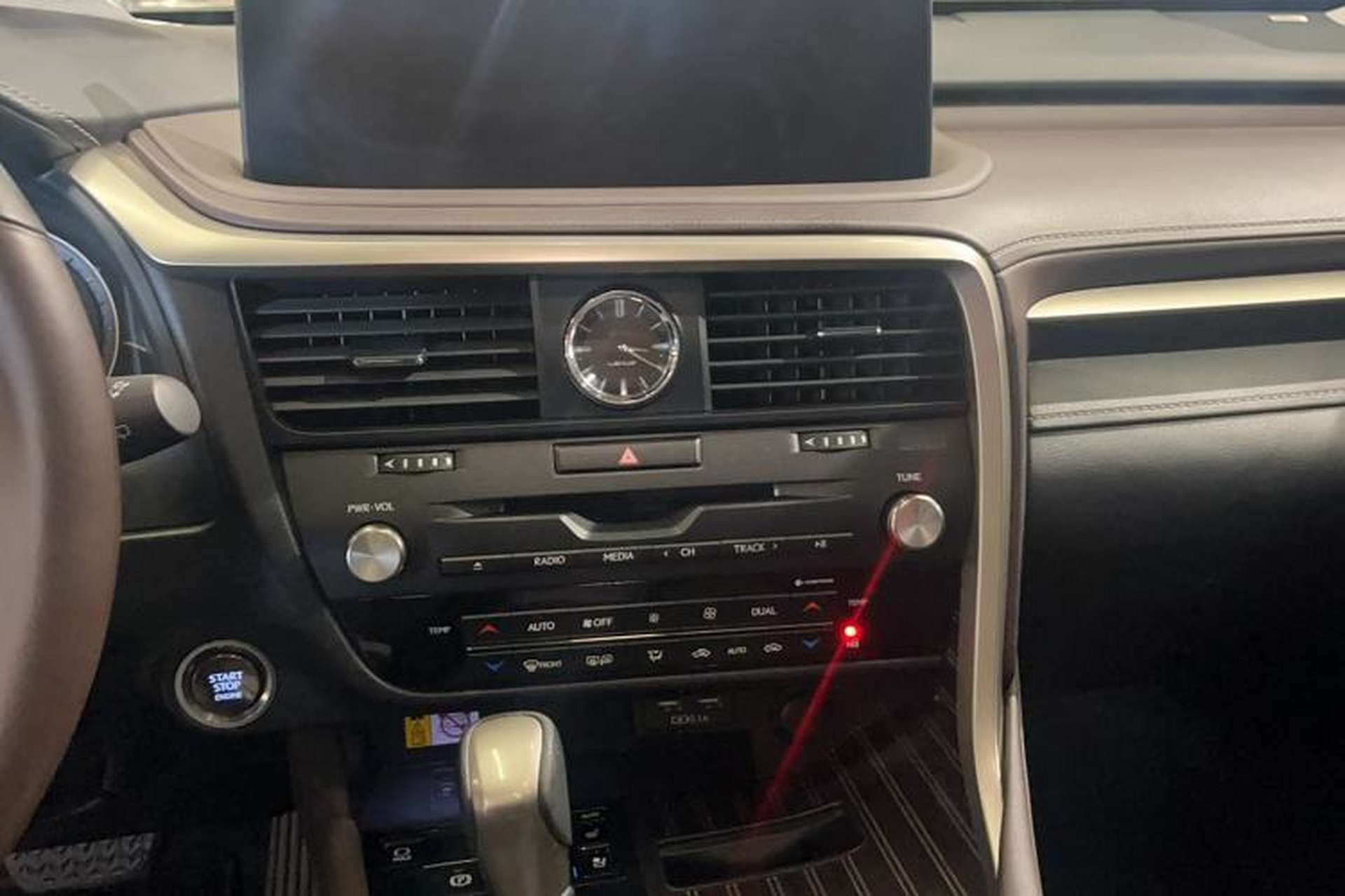 Used Lexus RX 2021 300 Four-Wheel Drive Special Edition Audio And AC Panel