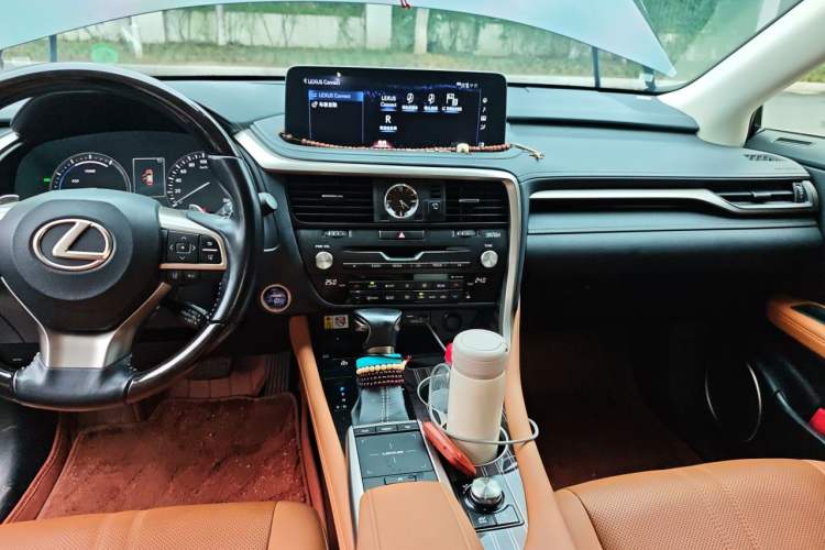 Used Lexus RX 2021 450hL Four-Wheel Drive Luxury Edition with 6 Seats Audio And AC Panel
