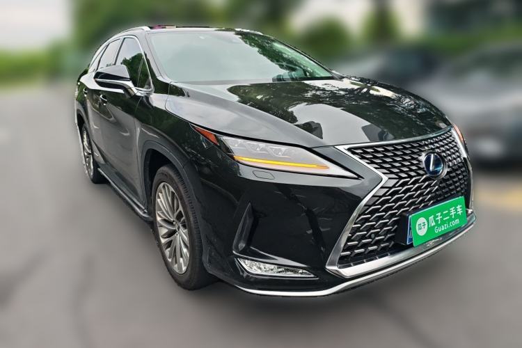 Used Lexus RX 2021 450hL Four-Wheel Drive Luxury Edition with 6 Seats Front Right 45 Deg