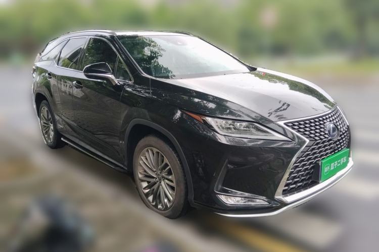 Used Lexus RX 2021 450hL Four-Wheel Drive Luxury Edition with 6 Seats Front Right 45 Deg
