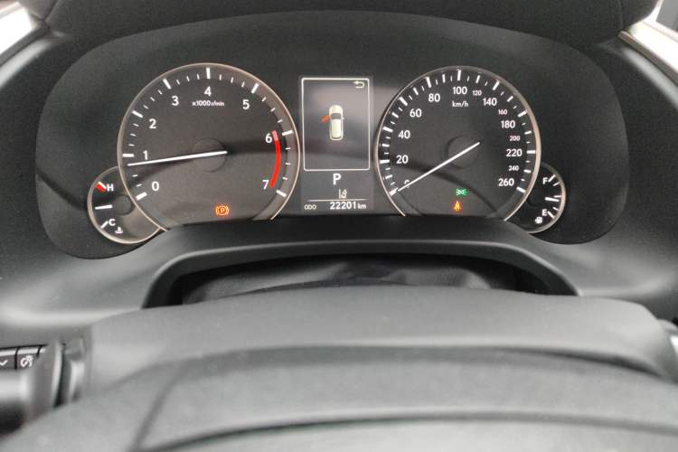 Used Lexus RX 2021 300 Four-Wheel Drive Special Edition Odometer Close Up