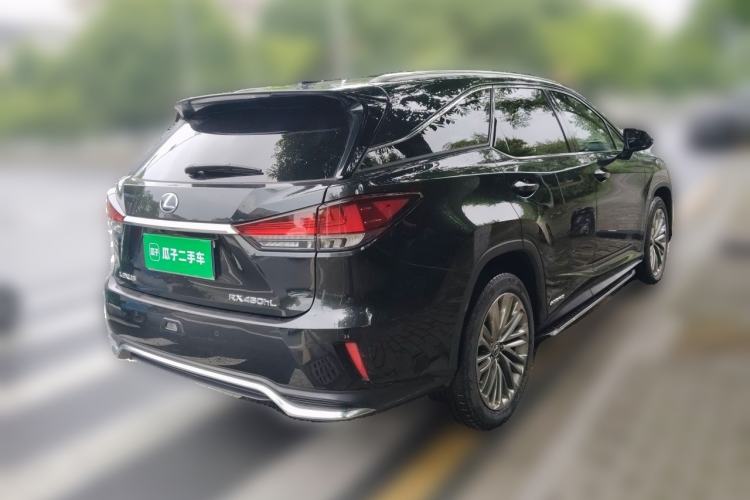 Used Lexus RX 2021 450hL Four-Wheel Drive Luxury Edition with 6 Seats Rear Right 45 Deg