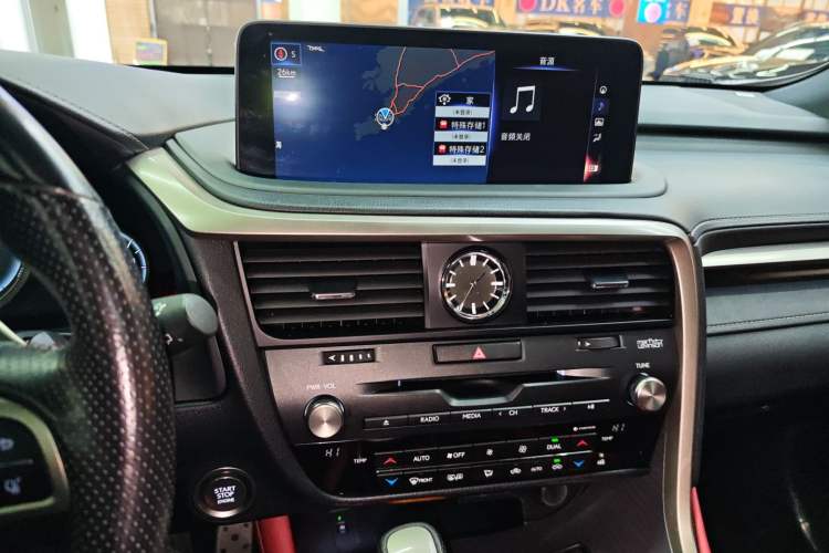 Used Lexus RX 2021 300 4x4 F SPORT Audio And AC Panel