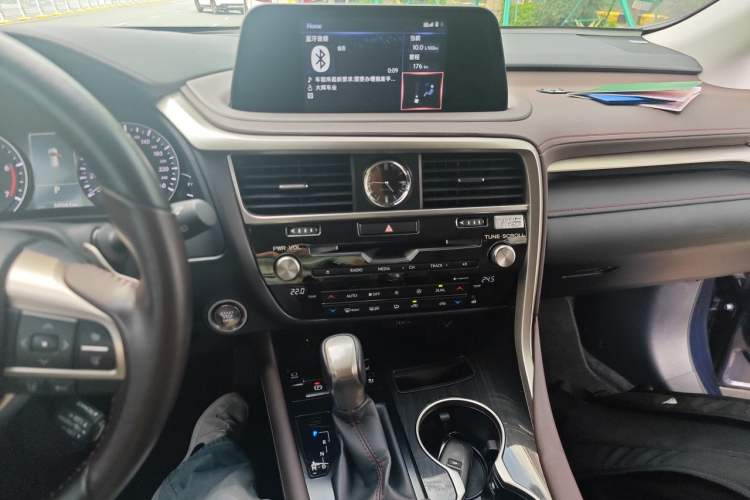 Used Lexus RX 2021 300 Four-Wheel Drive Special Edition Audio And AC Panel