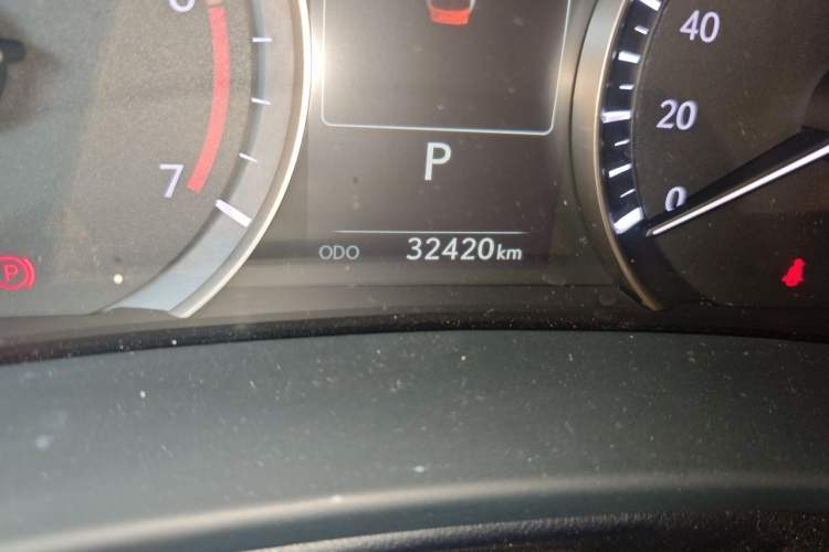 Used Lexus RX 2021 300 Four-Wheel Drive Special Edition Odometer Close Up