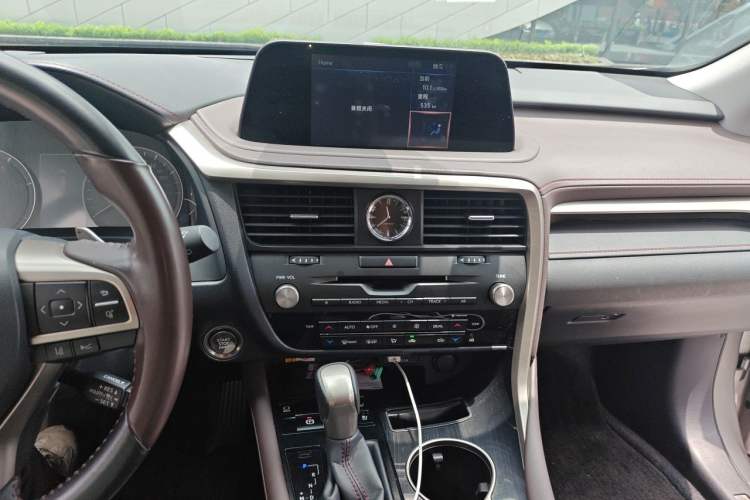 Used Lexus RX 2021 300 Four-Wheel Drive Special Edition Audio And AC Panel