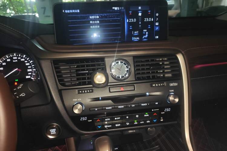 Used Lexus RX 2021 300 Four-Wheel Drive Special Edition Audio And AC Panel