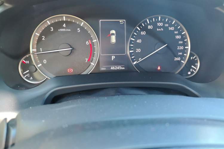 Used Lexus RX 2021 300 Four-Wheel Drive Special Edition Odometer Close Up