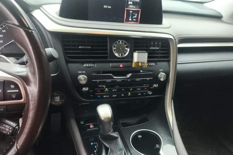 Used Lexus RX 2021 300 Four-Wheel Drive Special Edition Audio And AC Panel