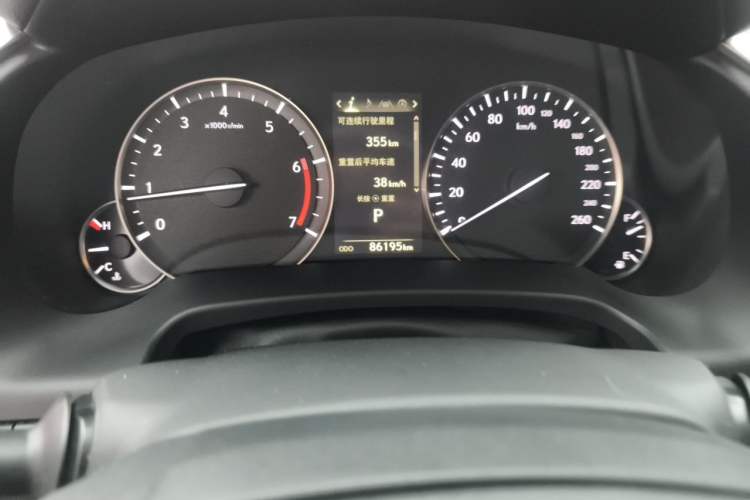 Used Lexus RX 2021 300 Four-Wheel Drive Special Edition Odometer Close Up