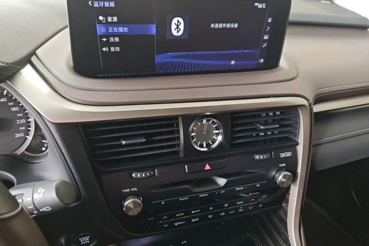 Used Lexus RX 2021 300 Four-Wheel Drive Special Edition Audio And AC Panel