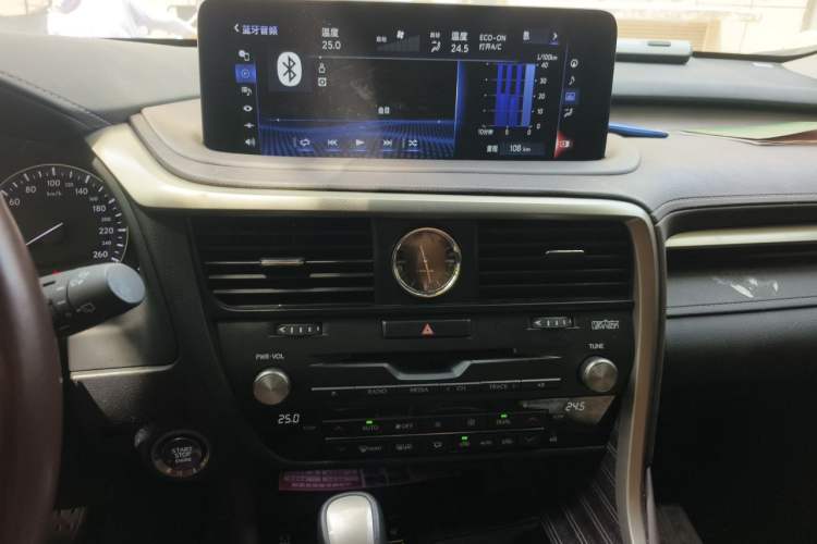 Used Lexus RX 2021 300 Four-Wheel Drive Special Edition Audio And AC Panel