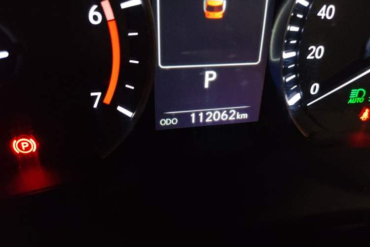 Used Lexus RX 2021 300 Four-Wheel Drive Special Edition Odometer Close Up