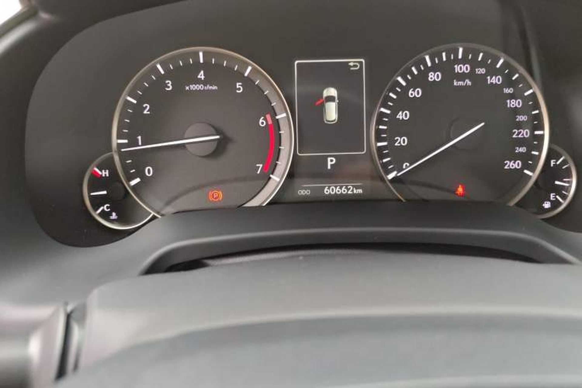 Used Lexus RX 2021 300 Four-Wheel Drive Special Edition Odometer Close Up