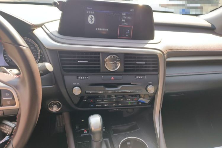 Used Lexus RX 2021 300 Four-Wheel Drive Special Edition Audio And AC Panel
