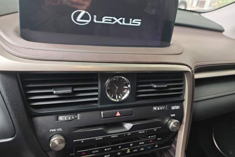 Used Lexus RX 2021 300 Four-Wheel Drive Special Edition Audio And AC Panel