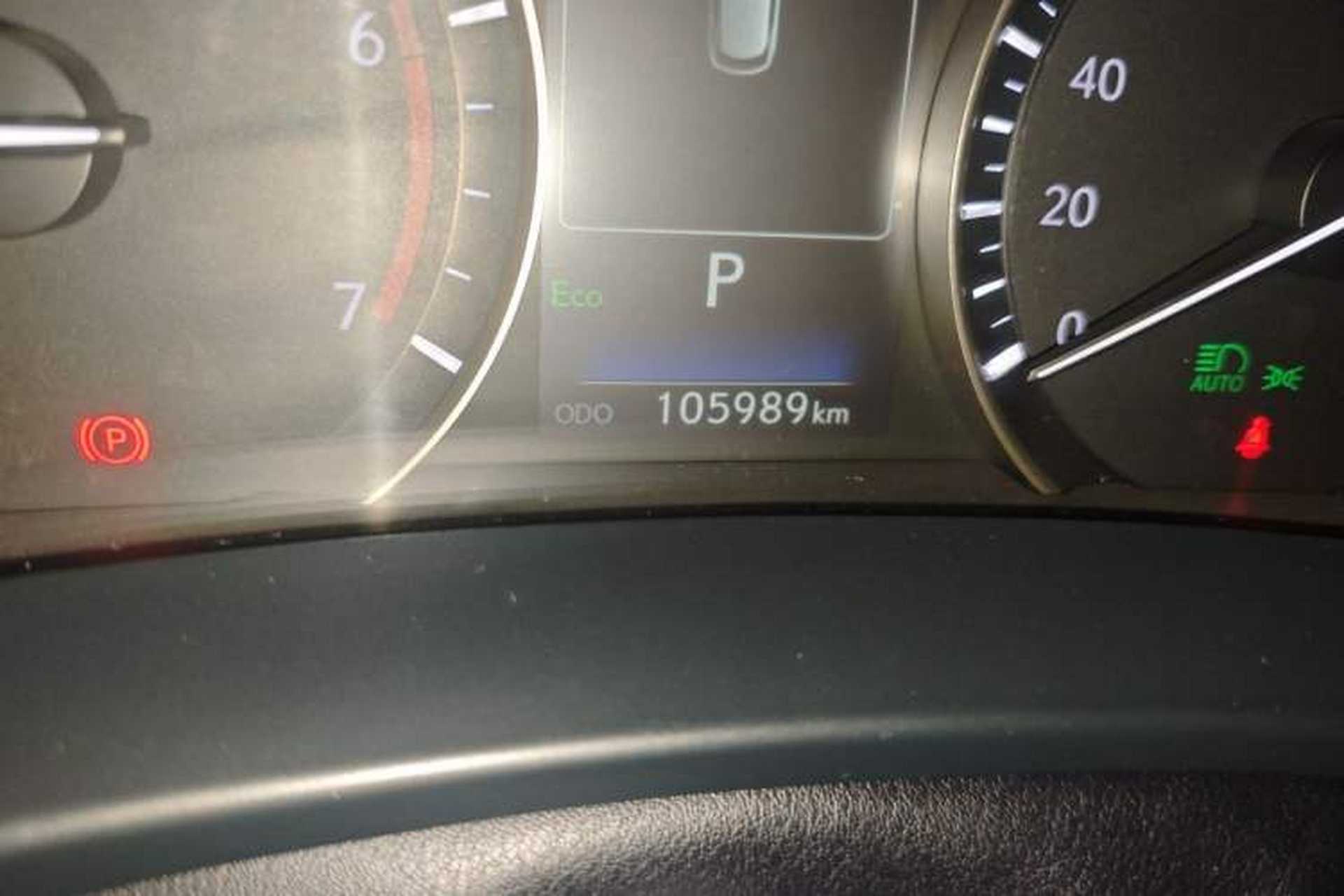 Used Lexus RX 2021 300 Four-Wheel Drive Special Edition Odometer Close Up