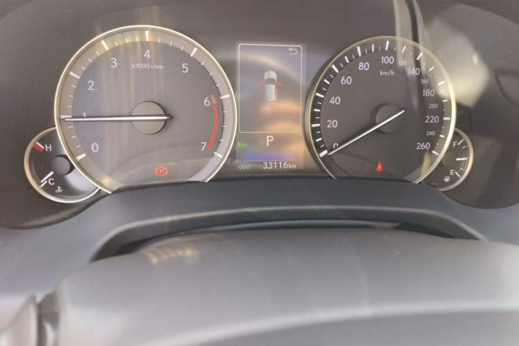 Used Lexus RX 2021 300 Four-Wheel Drive Special Edition Odometer Close Up