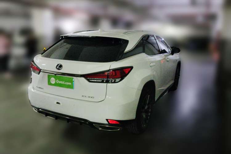 Used Lexus RX 2021 300 4x4 F SPORT Rear Right 45 Deg