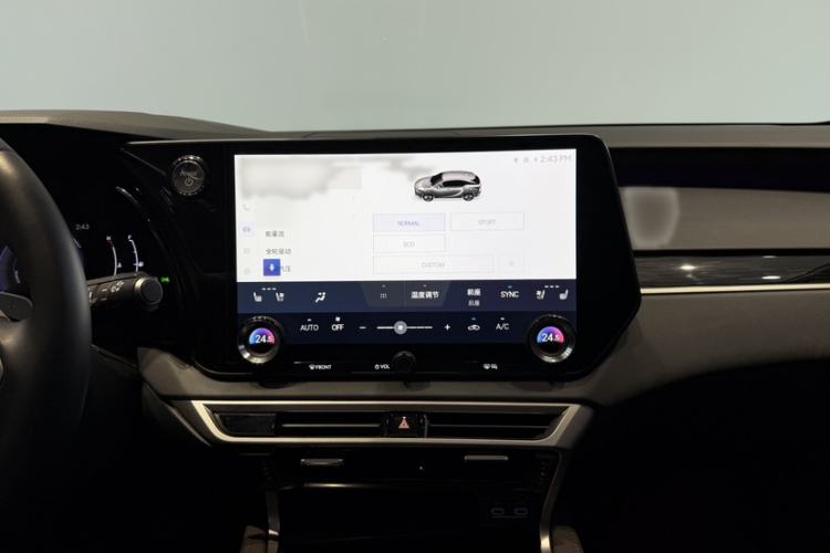 Used Lexus RX 2023 350h Four-Wheel Drive Enjoyment Version Audio And AC Panel