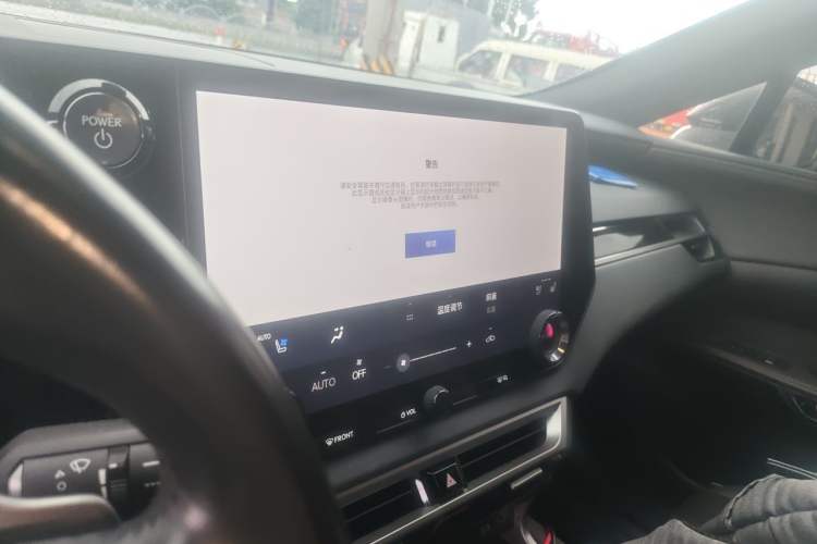 Used Lexus RX 2023 350h Four-Wheel Drive Enjoyment Version Audio And AC Panel