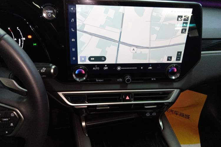 Used Lexus RX 2023 350h Four-Wheel Drive Enjoyment Version Audio And AC Panel