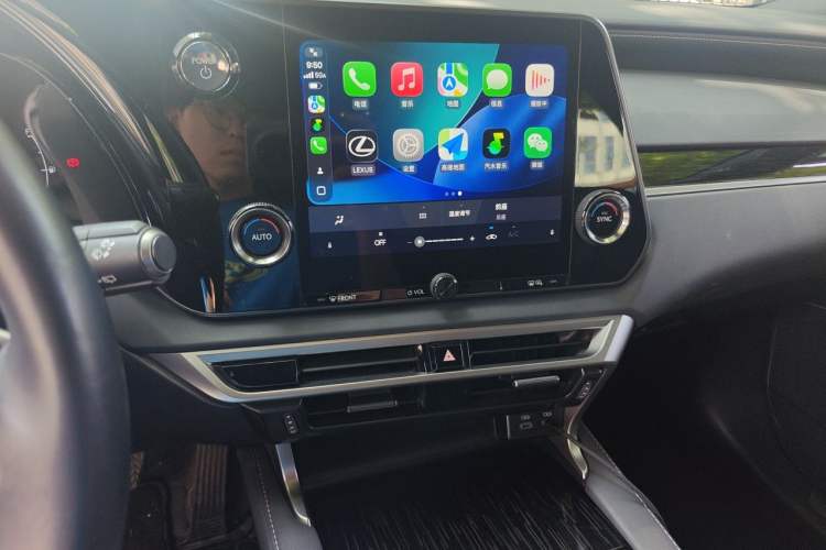 Used Lexus RX 2023 350h Two-Wheel Drive Enjoyment Version Audio And AC Panel