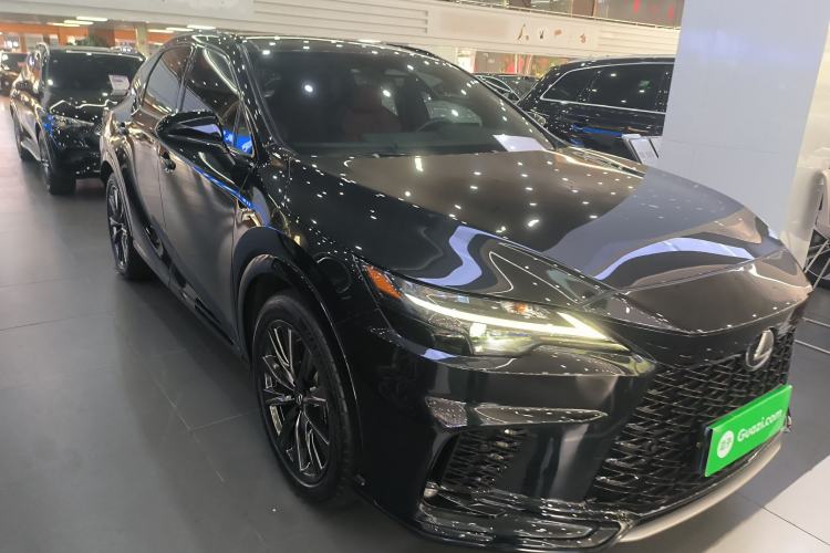 Used Lexus RX 2023 500h Four-Wheel Drive F SPORT Performance Front Right 45 Deg